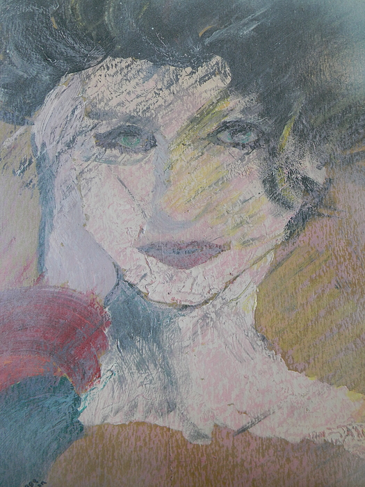 Woman's Portrait - Untitled by Marwan George Khoury Woman's Portrait - Untitled by Marwan George Khoury